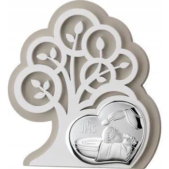 Obraz Obrázek Strom Života Dárek Ke Křtinám 14x15.5 cm