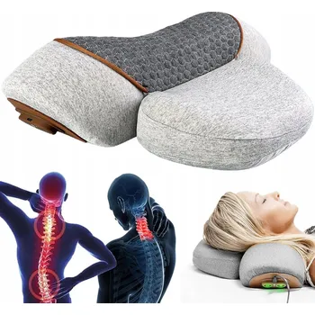 Polštář MASÁŽNÍ POLŠTÁŘ S FUNKCÍ VYHŘÍVÁNÍ + OCHRANNÝ POLŠTÁŘ NA KRK