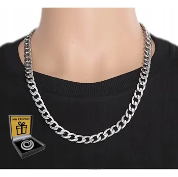 Řetízek SILNÝ pánský stříbrný Řetízek 50 cm Pancr + DÁREK