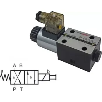 Rozvaděč FW-02-2B2L-D24 Hydraulický šoupátkový rozvaděč NG06, 315 bar, 80 l/min, 24 VDC