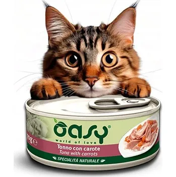 Krmivo pro kočku Mokré krmivo Oasy s tuňákem 0,07 kg