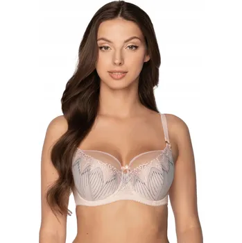 Podprsenka Gaia podprsenka s polovyztuženými košíčky šedá velikost 80B