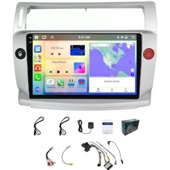 Autorádio ANDROID RÁDIO S NAVIGACÍ CITROEN C4 2004-2009 USB WIFI GPS CARPLAY 4GB 64GB