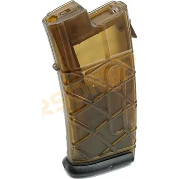 Sportovní střelba Army Armament Zásobník pro AUG na 330 ran - transparentní, černá patka