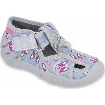 Chlapecké bačkory Befado dětské papuče na suchý zip, vícebarevné, velikost 25