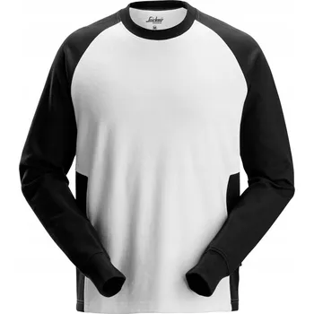 Pánská mikina Mikina Snickers Two Tone bílá/černá