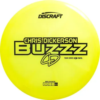 Discraft Chris Dickerson 2025 Z Swirl Buzzz 179g Žlutá