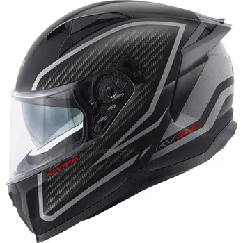 Helma na motorku KAPPA KV52 Kronos Integrální Přilba Černá Titanová ECE 22R06 2024 56/S