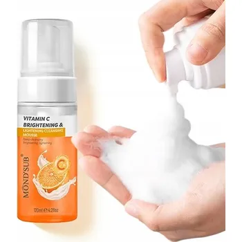 Přípravek na čištění pleti a oči Čisticí pěna na obličej s vitamínem C 120 ml