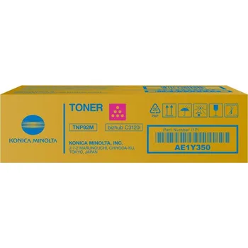 Konica Minolta TNP92M,Toner purpurový pro bizhub C3120i, 4000 stran
