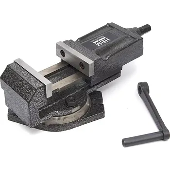 Svěrák Litinový strojní svěrák 60 mm odnímatelnou otočnou základnou pro strojní obrábění, 5 kg (TrueTech)