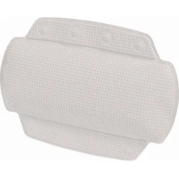 Spirella polštář do vany ALASKA, krémově bílá, PVC, 32 x 23 cm