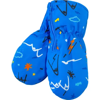 Rukavice xcena Palčáky modré nepromokavé Velikost: XS