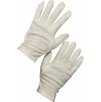 Pracovní rukavice Archivační bavlněné rukavice Sure-grip, velikost L
