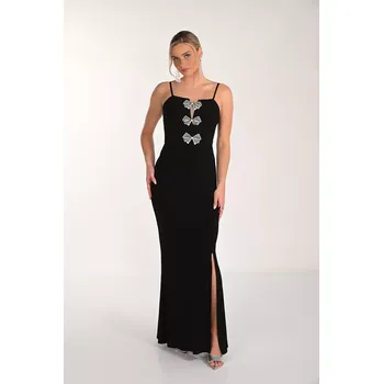 Dámské šaty FRANK LYMAN dámské šaty černé společenské