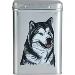 Plechová dóza - aljašský malamut (objem 1,5 l)