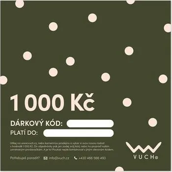 Dárkový potravinový koš VUCH Elektronický dárkový poukaz v hodnotě 1 000 Kč + Dárkové balení