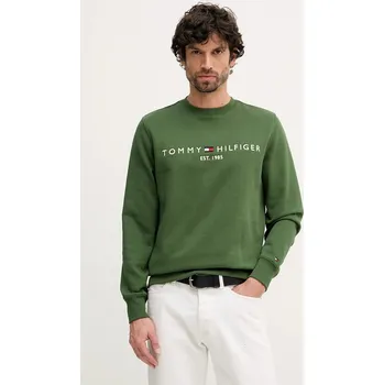 Dámská mikina Mikina Tommy Hilfiger MW0MW11596 zelená 91X, vel. S