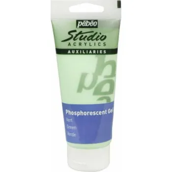 Výtvarná barva Fosforeskující barva Pébéo 100ml – zelená