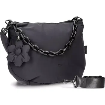 Kabelka Kabelka crossbody se dvěma popruhy Zwei HA140 BLA