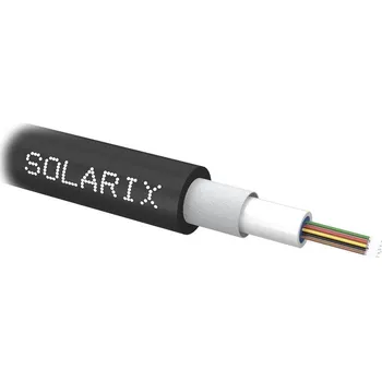 Síťový kabel Solarix Univerzální kabel CLT 12vl 9/125 LSOH Eca černý SXKO-CLT-12-OS-LSOH