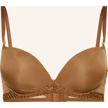 Podprsenka Aubade Dámská Push-Up Podprsenka Sheer Emotion, hnědá, 70B