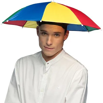 Karnevalový doplněk Boland Klobouk barevný slunečník