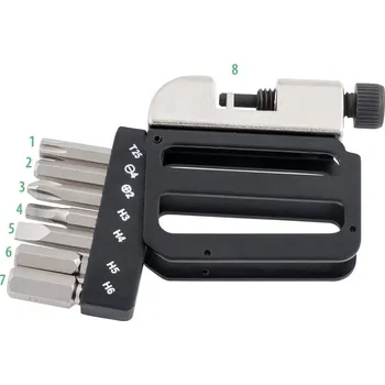 Multifunkční nůž nářadí CONTEC Multitool PG1 8 Functions