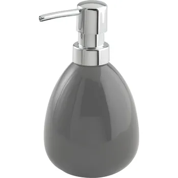 Dávkovač mýdla WENKO Dávkovač mýdla POLARIS šedý (z20387100) 16x10x9 cm