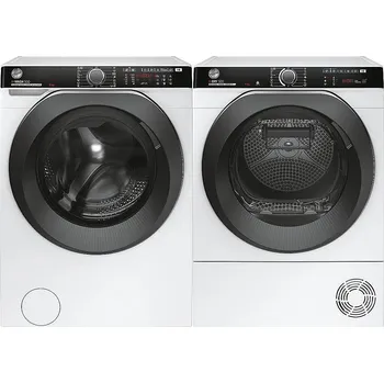 Set domácích spotřebičů Set pračky a sušičky Set Hoover HWP 69AMBC/1-S + Hoover NDPEH9A3TCBEXS-S