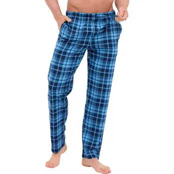 Pánské oblečení Pánské domácí pohodlné kalhoty Cornette 691/62 jeans kostka velikost XXL