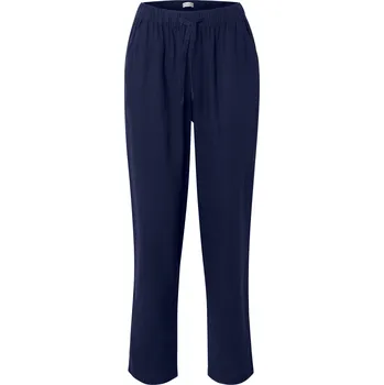 Dámské kalhoty 703930 - Tchibo - Lněné kalhoty - pro ženy - vel. 46 - barva: modrá