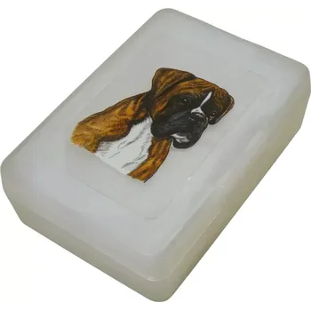 Dóza na potraviny Boxer žíhaný - plastový box (objem 0,9 l / 1,2 l)