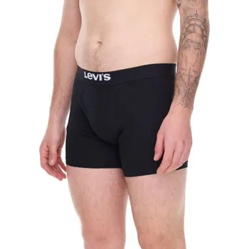 Boxerky Pánské bavlněné boxerky Boxers 3-Pack černé - Levi's L