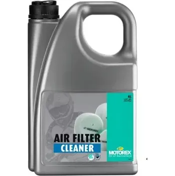 Motokosmetika Čistící prostředek na vzduchové molitanové filtry MOTOREX AIR FILTER CLEANER balení 4 litry (čistič vzduchových filtrů pro motocykly, neobsahuje rozpouštědla, je biologicky odbouratelný a nehořlavý)