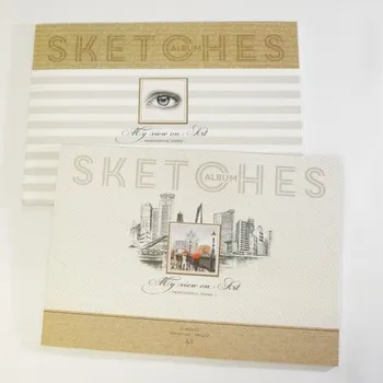 Umělecký blok pro sketch Fresh, lepený, formát A3, 12listů, 190g