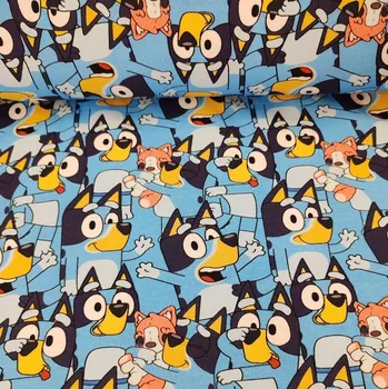 Teplákovina – Pejsek Bluey modrá