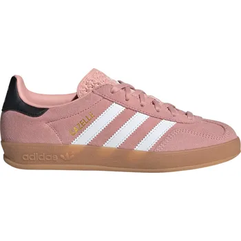 Dámské tenisky adidas Gazelle Indoor Wonder Mauve Cloud White Core Black (GS) Velikost: 36 2/3 JP8763