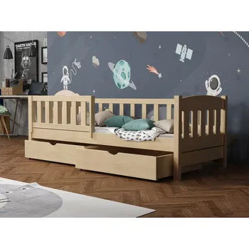 Dětská postel Dětská postel s úložným prostorem Bolek Barva dřeva: Borovice přírodní, Rozměry: 80x180