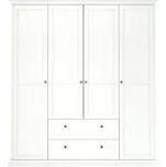 Šatní skříň Provence 369 bílá