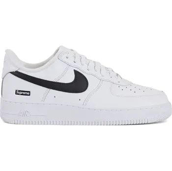 Pánská obuv Nike Air Force 1 Low Supreme White Black Velikost: 48.5 CU9225-102