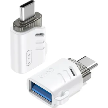 Datový kabel XO NB256B adaptér OTG USB (F) / USB-C (M)