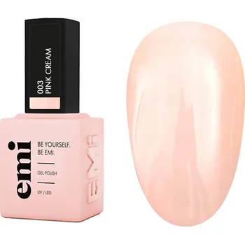 Lak na nehty emi E.MiLac Pink Cream #003, 9 ml. - Barevný gellak