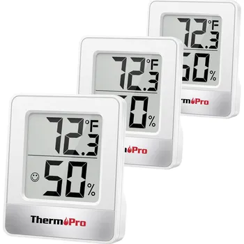 Domácí teploměr ThermPro TP49W-3 teploměr a vlhkoměr bílá TP49W-3