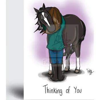 Pohlednice ‘Thinking of You’ od Emily Cole