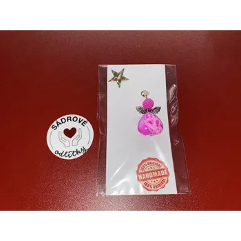 HandMade by VeJa Dárková karta BP - hvězda s velkým andílkem