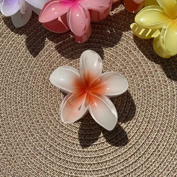 Krejčovské nůžky Annie's Knit Skřipec havajská květina Plumerie – maracuja