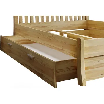 Postel Amara Beds Felix úložný prostor borovice 160 x 200 cm