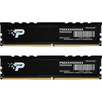 Operační paměť PATRIOT Signature Premium 32GB DDR5 5600MT/s / DIMM / CL46 / 1,1V / Kit 2x 16GB