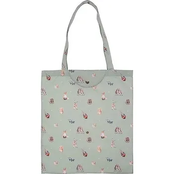 Sportovní taška Wrendale Designs Skládací nákupní taška Lesní zvířata